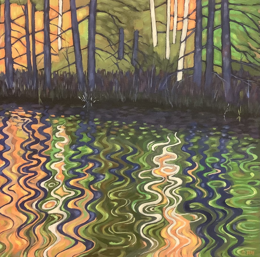 Painting by Susan Hay