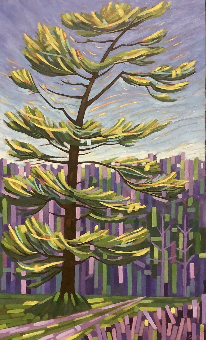 Abstract Painting by Susan Hay