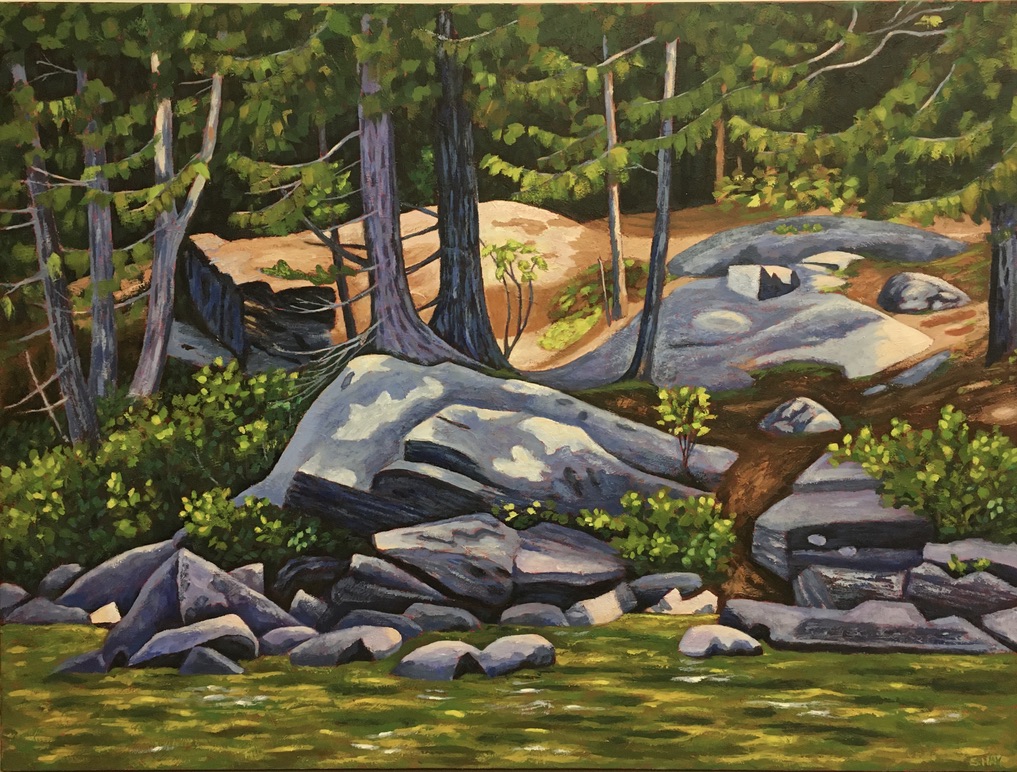 Haliburton Landscape Painting by Susan Hay